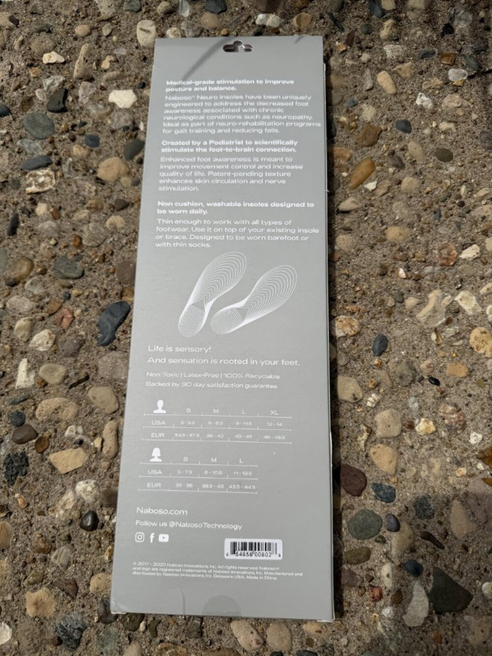 New Naboso Neuro Insole Size L - Picture 2 of 4